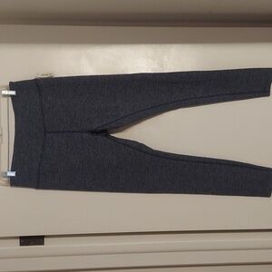 Heather blue leggings, NWT. Size large
